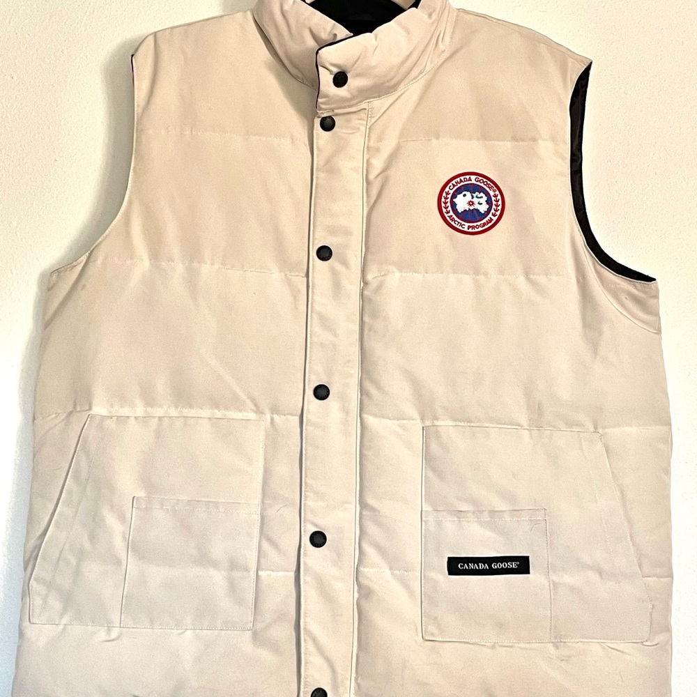 Canada Goose Men's Beige Puffer Vest